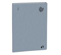 Quo Vadis 0041433Q Agenda AFFARI Multilingua Anno 2025 Colore Azzurro Formato 10x15 cm Settimanale 13 Mesi Dicembre-Dicembre Carta Riciclata Copertina in Carta grezza grana liscia Harmony