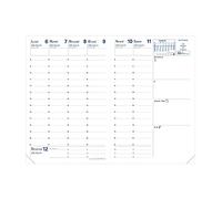 Quo Vadis 028006Q Agenda Scolastica UNIVERSITAIRE Lingua Italiana Anno 2024-2025 Formato 10x15cm Settimanale 12 Mesi 15 Agosto-15 Agosto CartaBianca Ricambio Agenda Copertina Cartone bianco blister