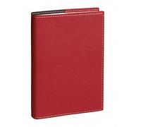 Quo Vadis 029150Q Diario Scolastico TEXTAGENDA Lingua Italiana Anno 2025-2026 Colore Rosso Formato 12x17 cm Giornaliera 12 Mesi Agosto-Luglio Carta Bianca Copertina Amovibile Sintetico Club