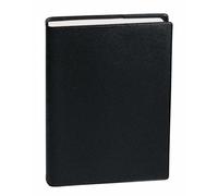 Quo Vadis 054033Q - Agenda con calendario, in plastica, colore: nero