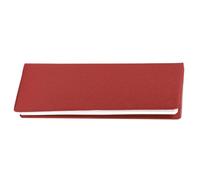QUO VADIS - 1 agenda orizzontale settimanale AGENDASCOP Impala Red Vermeil - Dicembre 2025 a dicembre 2026 - Formato: 30 x 10 cm