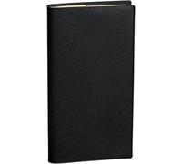 Quo Vadis - 1 agenda settimanale PLANORIZON Impala nera - da dicembre 2024 a dicembre 2025 - Formato 8,8 x 17 cm