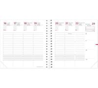 Quo Vadis - 1 x Ricarica Agenda Time & Life Medium Spiralato - da dicembre 2025 a dicembre 2026 - Formato 16 x 16 cm
