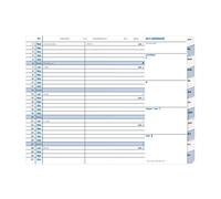 Quo Vadis 195006Q Agenda PLAIN Lingua italiana Anno 2025 Formato 10x15 cm Mensile 12 Mesi Gennaio-Dicembre Carta Bianca Ricambio Agenda Blisterato Copertina in Cartone Bianco