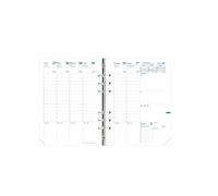 Quo Vadis 200004Q - Fogli di ricarica per agenda Timer 21 Planing, 15 x 21