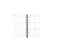 Quo Vadis 269004Q Timer 17 - Ricarica per agenda orizzontale in lingua francese, dimensioni fogli: 10 x 17 cm