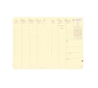 Quo Vadis 286006Q Agenda MINISTRO PREST Lingua Italiana Anno 2025 Formato 16X24 cm Settimanale 13 Mesi Dicembre-Dicembre Carta Avorio Ricambio Agenda Blisterato Copertina in Cartone Bianco