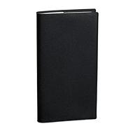 Quo Vadis 363078Q Agenda ITAL B Lingua italiana Anno 2025 Colore Nero Formato 8,8x17 cm Settimanale 12 Mesi Gennaio-Dicembre Carta Bianca Rubrica Amovibile Copertina Amovibile in Plastica Impala