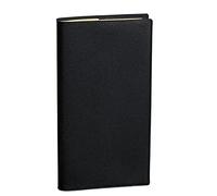 agenda settimanale planital 2022 - c/spirale - copertina impala - 8,8 x 17 cm - nero - quo vadis