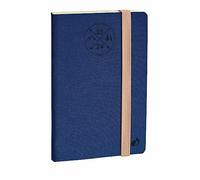 Quo Vadis 550018Q Agenda Scolastica HORIZONTAL 24SD Multilingua Anno 2025-2026 Colore Denim Formato 16x24cm Settimanale 16Mesi Settembre-Dicembre Carta Avorio Copertina Morbida con elastico Everest