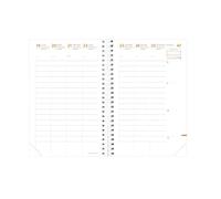 RICAMBIO interno Agenda 2025 settimanale TIME&LIFE Quo Vadis 16x24 cm