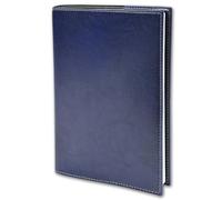 Quo Vadis 684009Q Agenda PRESIDENTE S Lingua italiana Anno 2025 Colore Blu Bleuet Formato 21x27cm Settimanale 13 Mesi Dicembre-Dicembre Carta Bianca con Spirale Copertina Amovibile In Sintetico Madera