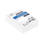 Quo Vadis - Agenda - 2026 - Blocco ufficio 120 x 83 sinistra - Giornaliero - Francese - 12 mesi gennaio-dicembre - 12 x 8,3 cm