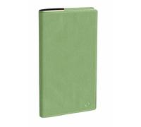 Quo Vadis - Agenda 2026 - Italnote Prestige - Settimanale orizzontale - Francese - Marlow - Verde - 14 mesi da dicembre a gennaio - 8,8 x 17 cm - Carta Clairefontaine avorio - Fabbricazione francese