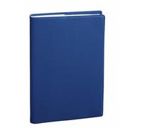 Quo Vadis Agenda 2026 Plain Mensile Italiano Impala 12 Mesi da Gennaio a Dicembre 10x15 cm Carta Clairefontaine Bianca Copertina e Rubrica Amovibili Colori Blu, Nero, Rosso (Blu)