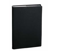 Quo Vadis Agenda 2026 Plain Mensile Italiano Impala 12 Mesi da Gennaio a Dicembre 10x15 cm Carta Clairefontaine Bianca Copertina e Rubrica Amovibili Colori Blu, Nero, Rosso (Nero)
