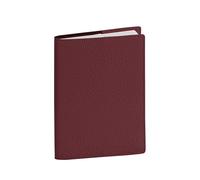 Quo Vadis - Agenda - 2027 - Affari Riciclata - Settimana Planning - Multilingua - Mona - Rosso - 12 mesi da gennaio a dicembre - 10x15 cm - Cuoio - Vacchetta