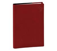 Quo Vadis - Agenda - 2027 - Presidente Riciclata - Settimana Planning - Multilingua - Eunoia - Rosso - 12 mesi da gennaio a dicembre - 21x27 cm - Carta Clairefontaine Riciclata - Prodotto in Francia