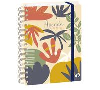 Quo Vadis - Agenda perpetua - Spirale - Settimana orizzontale - Francese - Eterny - Multicolore - 15 x 21 cm - Carta bianca - Produzione francese