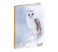 Quo Vadis - Agenda scolastica - 2026-2027 - Eurotextagenda - Giornaliera - Multilingua - Amici a quattro zampe - gufo - 12 mesi da agosto a luglio - 12x17 cm
