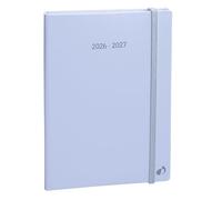 Quo Vadis - Agenda scolastica - 2026-2027 - Ministro Settembre Color - Settimana Planning - Multilingua - Pastel - Azzurro - 13 mesi da agosto ad agosto - 16x24 cm