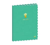 Quo Vadis - Agenda scolastica - 2026-2027 - Universitaire Color - Settimana Planning - Multilingua - Festy - Verde - 13 mesi da agosto ad agosto - 10x15 cm