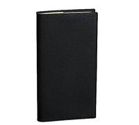 Quo Vadis - Agenda - Spiralata con rubrica - 2027 - Planital S Prestige - Settimana Planning - Multilingua - Impala - Nero - 13 mesi da dicembre a dicembre - 8,8x17 cm