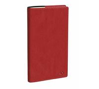 Quo Vadis - Agenda - Spiralata con rubrica - 2027 - Planital S Prestige - Settimana Planning - Multilingua - Marlow - Rosso - 13 mesi da dicembre a dicembre - 8,8x17 cm