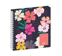 Quo Vadis - Agenda - Spirale - 2026 - Executive S - Agenda settimanale - Francese - Daisy - 13 mesi dicembre-dicembre - 16 x 16 cm - Carta bianca