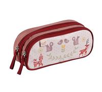Quo Vadis - Astuccio per la scuola - Rettangolare - Animascot - scandinavia - Tela - Poliestere - 2 scomparto(i)
