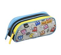 Quo Vadis - Astuccio per la scuola - Rettangolare - Pac man - Gioco - Tela - Poliestere - 2 scomparto(i)