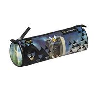 Quo Vadis - Astuccio scolastico - Rotondo - Vitality - Multicolore - 8x23x8 cm - Tela (poliestere) - 1 scompartimento