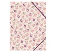 QUO VADIS - Camicia a 3 alette elastiche - Daisy - Multicolore - 24 x 32 cm - Produzione francese