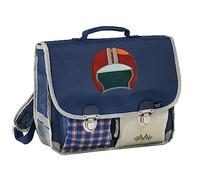 Quo Vadis - Cartella scolastica - Sofia & Francesco - Meccanico - 38x30x14 cm - Tela - Poliestere - 2 scomparto(i) - Con bretelle e manico