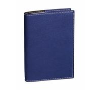 QUO VADIS Collezione: Club PLAIN - Agenda anno civile mensile - 10 x 15 cm - edizione francese - 12 mesi gennaio-dicembre - Navy - Anno 2023 195070Q - Blu