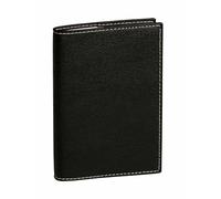 Quo Vadis - Collezione: Club - PLAIN - Agenda civile - mensile - Formato: 10 x 15 cm - Colore: nero ebano - Periodo: anno 2023