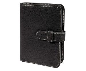 Quo Vadis - Collezione: Club TIMER 14 HORIZONTAL - Organizer tascabile - Settimanale - 8 x 12,5 cm Nero Ebano - Anno 2022-2023