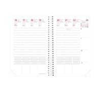 Quo Vadis - Collezione: Ricarica agenda TIME&LIFE SEPT Pocket - Agenda scolastica - Settimanale - Formato: 10 x 15 cm - Anno 2023-2024