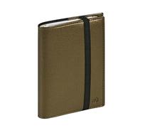 Quo Vadis - Collezione: Time & Life - AGENDA TIME&LIFE Pocket con elastico - Agenda civile - Settimanale - Formato: 10 x 15 cm - Colore: cachi in metallo - anno 2024