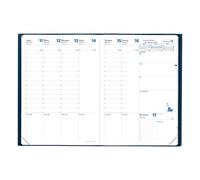 Quo Vadis - Ricarica Agenda - 2025 - Console - Agenda settimanale - Francese - 13 mesi da dicembre a dicembre - 21 x 29,7 cm - Carta Clairefontaine bianca - Produzione francese
