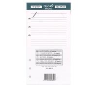 QUO VADIS Ricarica di accessori per quaderni, appunti, timer, 17, 10 x 17 cm, 721005Q Mini, colore: Bianco