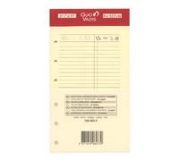 Quo Vadis - Ricarica FOGLI TELEFONO per TIMER 14 - Avorio 8x12,5cm
