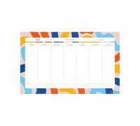 Quo Vadis - Sottomano perpetuo a fogli - Multilingue - iconico - giallo - 16,5 x 26,5 cm - Carta Clairefontaine bianca - Fabbricazione in francese