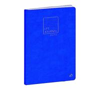 Quo Vadis - Taccuino Bullet journal - Multilingua - Life Journal - Blu - Pagine Puntini (dots) e a righe - 15x21 cm - Carta Clairefontaine Bianca - Prodotto in Francia