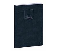 Quo Vadis - Taccuino Bullet journal - Multilingua - Life Journal - Nero - Pagine Puntini (dots) e a righe - 15x21 cm - Carta Clairefontaine Bianca - Prodotto in Francia