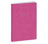 Quo Vadis - Taccuino Bullet journal - Multilingua - Life Journal - Rosa - Pagine Puntini (dots) e a righe - 15x21 cm - Carta Clairefontaine Bianca - Prodotto in Francia
