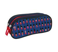 Quo Vadis Vadis Union Jack FOURRE-TOUT 2 compartiments 10x23x07cm Astuccio, 10 cm, Blu (Soldier)