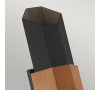 QUOIZEL Applique da esterno Chasm L LED, nero, su/giù QUOIZEL