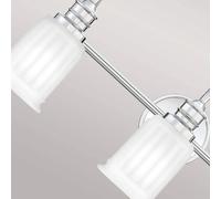 QUOIZEL Applique Swell IP44, a 3 luci, cromo lucido QZ-SWELL3-PC-BATH