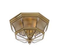 QUOIZEL Plafoniera Newbury protetta da spruzzi d'acqua QUOIZEL